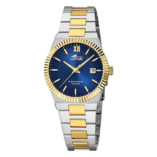 Montre Femme Lotus Acier Inoxydable Argent Or Montre-Bracelet Lotus Classic Ul18839/3