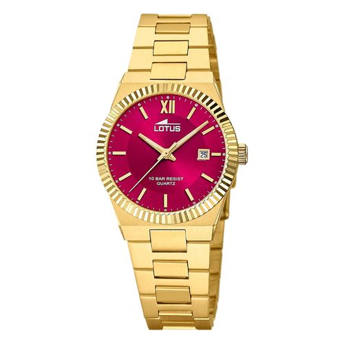 Montre Femme Lotus Acier Inoxydable Or Montre-Bracelet Lotus Classic Ul18840/2