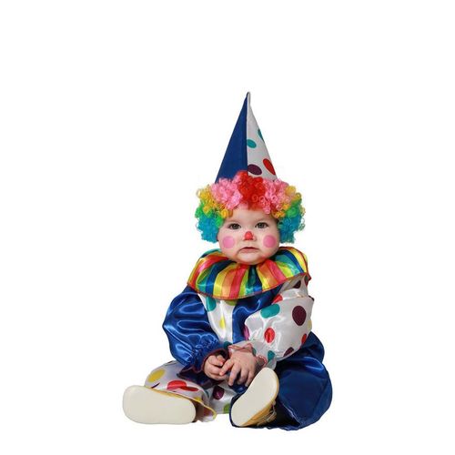 Déguisement Petit Clown Bleu Bébé Et Enfant