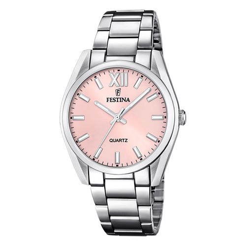 Festina Montre Pour Femme Copain F20622/2 Montre-Bracelet Acier Inoxydable Argent Uf20622/2