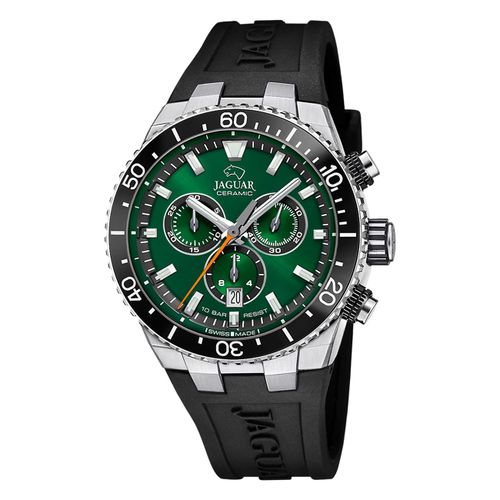 Jaguar Montre Homme Silicone Noir Jaguar Montre-Bracelet En Céramique Uj1021/2