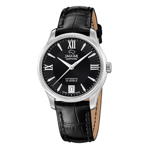 Montre Femme Jaguar Cuir Noir Jaguar Montre-Bracelet Heritage Uj1000/B
