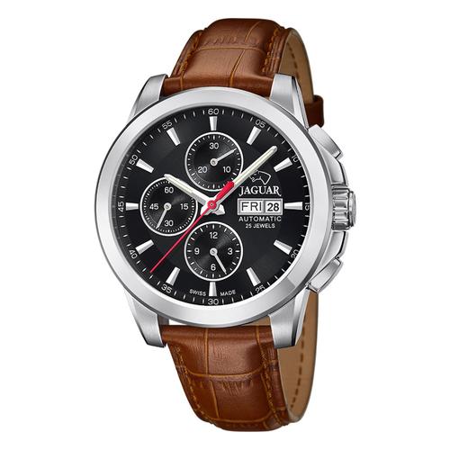 Montre Homme Jaguar Cuir Marron Jaguar Montre Bracelet Le Chronographe Uj975/4