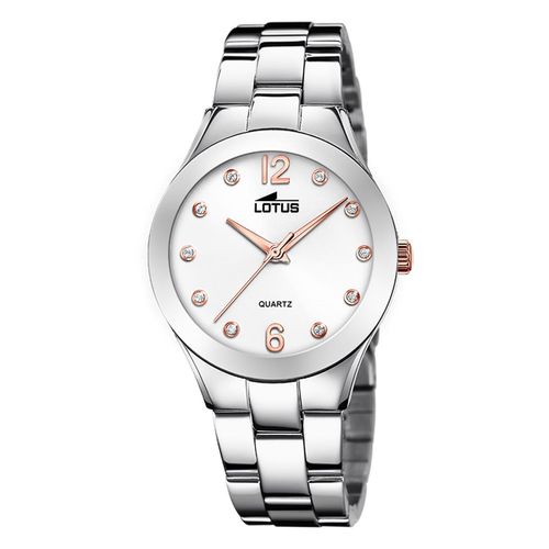Montre Femme Lotus Acier Inoxydable Argent Montre-Bracelet Lotus Classic Ul18884/1