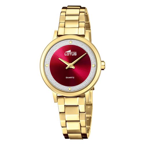 Montre Femme Lotus Acier Inoxydable Or Montre-Bracelet Lotus Classic Ul18893/2