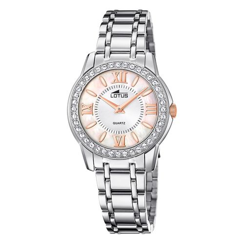 Montre Femme Lotus Acier Inoxydable Argent Montre-Bracelet Lotus Classic Ul18887/1