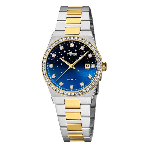 Montre Femme Lotus Acier Inoxydable Argent Or Montre-Bracelet Lotus Classic Ul18886/3