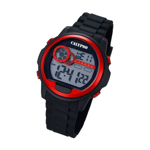 Calypso Montre Pour Hommes K5667/2 Montre-Bracelet En Plastique Pur Numérique Noir Uk5667/2