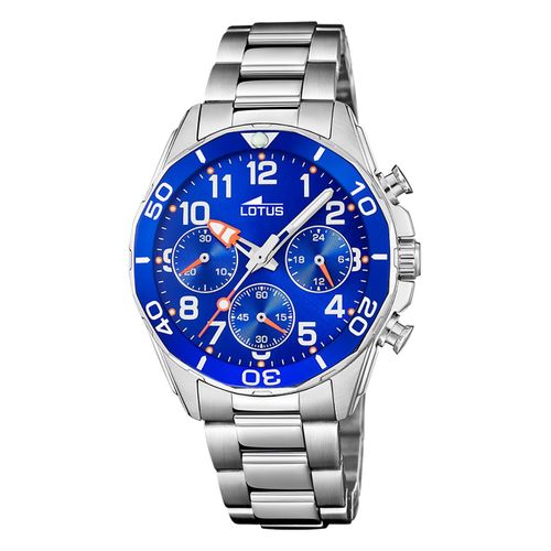 Montre Pour Enfants Lotus Youth En Acier Inoxydable Argenté Montre Classique Lotus Ul18858/1