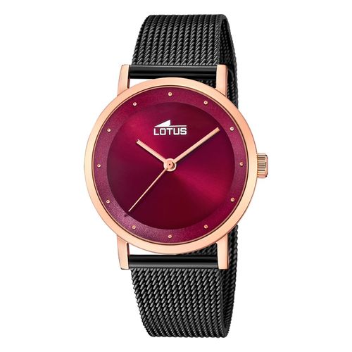 Montre Femme Lotus Acier Inoxydable Noir Montre-Bracelet Lotus Classic Ul18880/1