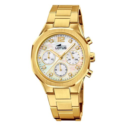 Montre Femme Lotus Acier Inoxydable Or Montre-Bracelet Lotus Classic Ul18871/1