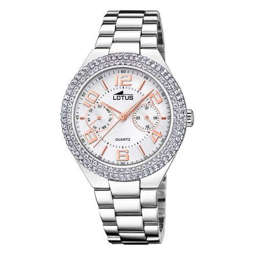 Montre Femme Lotus Acier Inoxydable Argent Montre-Bracelet Lotus Classic Ul18918/1