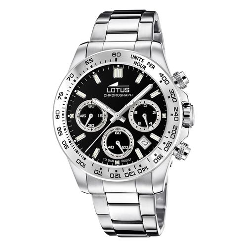 Montre Homme Lotus Acier Inoxydable Argent Montre-Bracelet Lotus Classic Ul18912/3