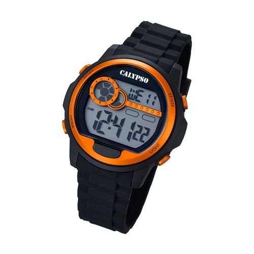 Calypso Montre Pour Hommes K5667/4 Montre-Bracelet En Plastique Pur Numérique Noir Uk5667/4