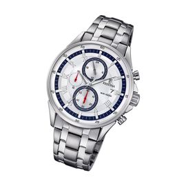 Festina Montre Homme F6853/1 Montre-Bracelet En Acier Inoxydable Chronographe Argent Uf6853/1