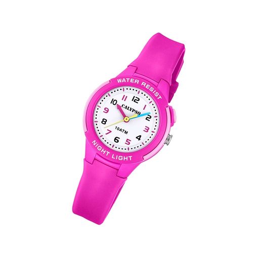 Montre Pour Enfants Calypso K6069/1 Montre-Bracelet En Plastique Pur Analogico Rose Uk6069/1