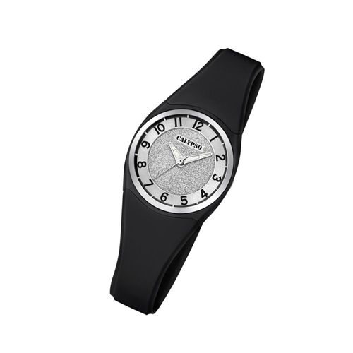 Montre Femme Calypso K5752/6 Montre-Bracelet En Plastique Pu Analogico Noir Uk5752/6