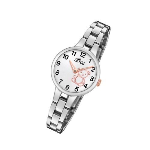 Montre Pour Jeunes Lotus Élégante 18658/5 Montre-Bracelet En Acier Inoxydable Junior Argent Ul18658/5