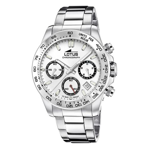 Montre Homme Lotus Acier Inoxydable Argent Montre-Bracelet Lotus Classic Ul18912/1