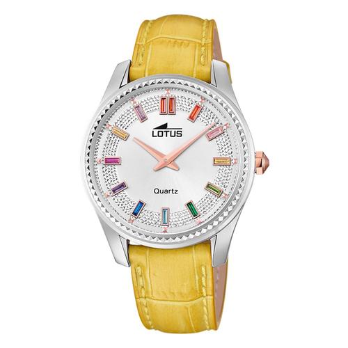 Montre Femme Lotus Cuir Jaune Montre-Bracelet Lotus Classic Ul18899/2