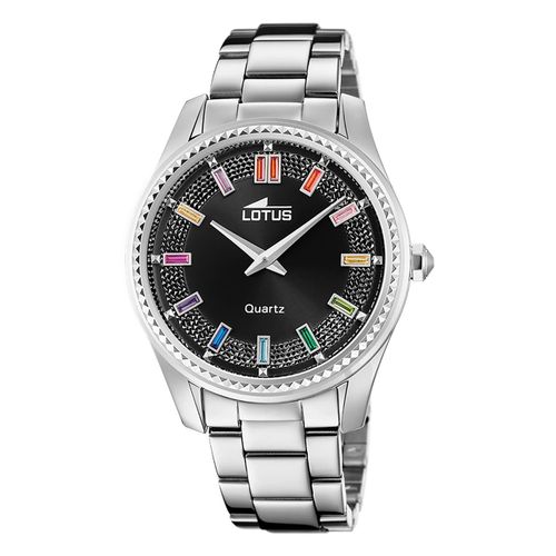 Montre Lotus Pour Femme En Acier Inoxydable Argenté Montre Classique Lotus Ul18898/6