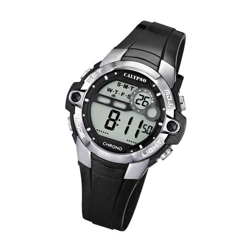 Calypso Montre Unisexe K5617/6 Montre-Bracelet En Plastique Numérique Noir Uk5617/6