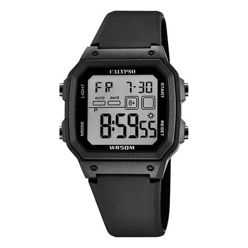Montre Pour Homme Calypso En Plastique Bleu Montre-Bracelet Numérique Calypso Uk5812/2