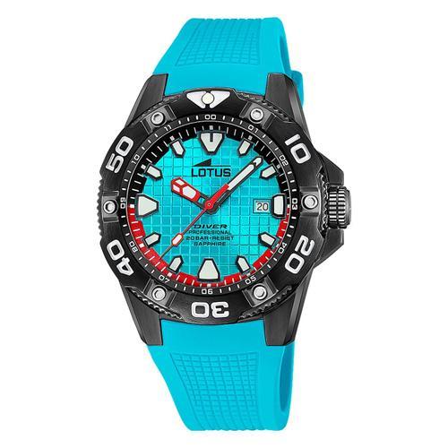 Montre Homme Lotus Silicone Bleu Montre-Bracelet Lotus Classic Ul18928/1