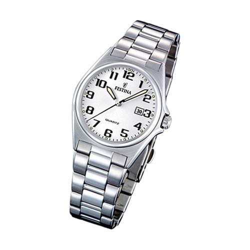 Festina Montre Femme F16375/9 Montre-Bracelet En Acier Inoxydable Classique Argent Uf16375/9