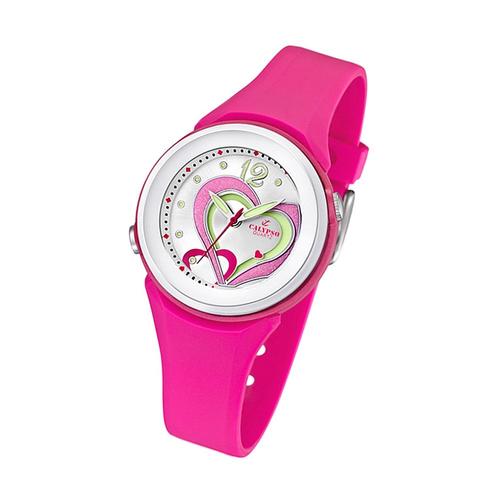 Montre Femme Calypso K5576/5 Montre-Bracelet En Plastique Pur Analogico Rose Uk5576/5