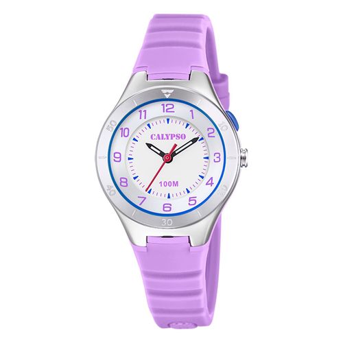 Montre Jeunesse Calypso En Plastique Violet Montre-Bracelet Junior Calypso Uk5800/5
