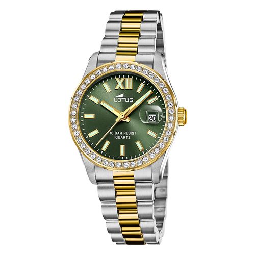 Montre Femme Lotus Acier Inoxydable Argent Or Montre-Bracelet Lotus Classic Ul18978/2
