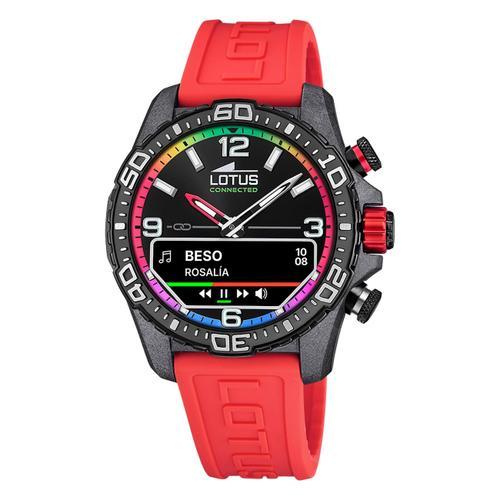 Montre Pour Hommes Lotus En Plastique Rouge Montre-Bracelet Multifonction Lotus Ul20000/6