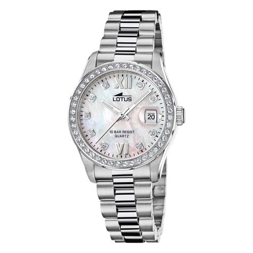 Montre Femme Lotus Acier Inoxydable Argent Montre-Bracelet Lotus Classic Ul18933/1