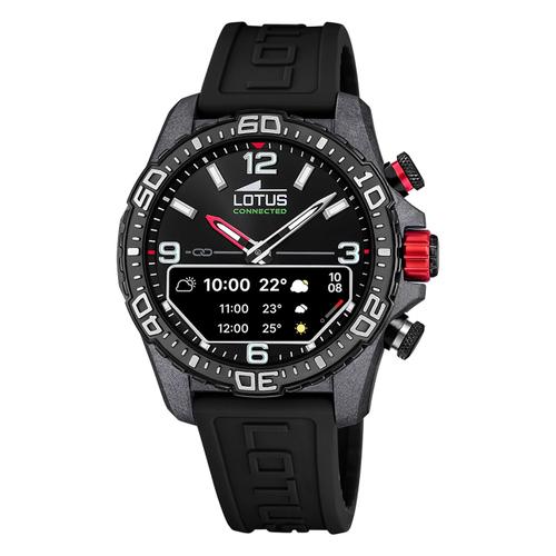 Montre Pour Hommes Lotus En Plastique Noir Montre-Bracelet Multifonction Lotus Ul20000/4