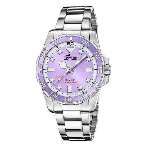 Montre Femme Lotus Acier Inoxydable Argent Montre-Bracelet Lotus Classic Ul18937/6