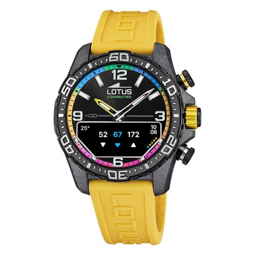 Montre Pour Hommes Lotus En Plastique Jaune Montre-Bracelet Multifonction Lotus Ul20000/8