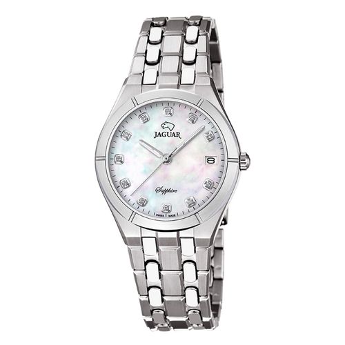 Jaguar Montre Femme Acier Inoxydable Argent Jaguar Montre-Bracelet De Direction Uj671/A