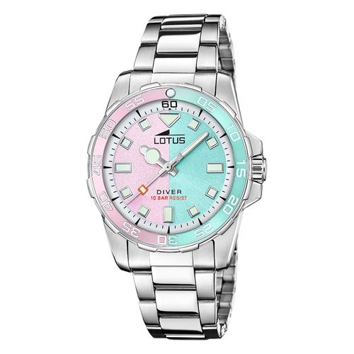 Montre Femme Lotus Acier Inoxydable Argent Montre-Bracelet Lotus Classic Ul18936/1