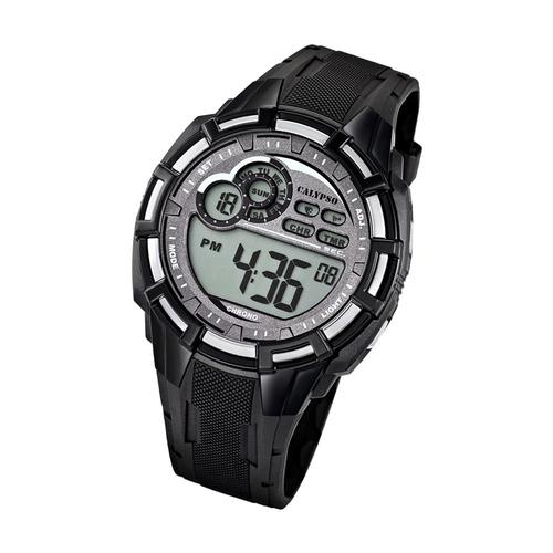 Calypso Montre Pour Hommes K5625/1 Montre-Bracelet En Plastique Pur Numérique Noir Uk5625/1