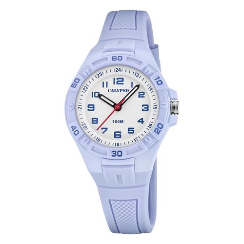 Montre Jeunesse Calypso Silicone Bleu Montre-Bracelet Junior Calypso Uk5832/3