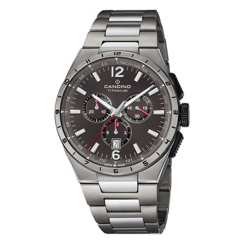 Montre Homme Candino Gris Titane Montre-Bracelet Classique Candino Uc4603/P
