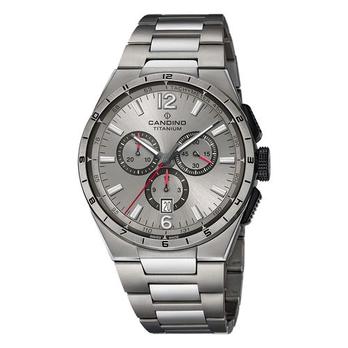 Montre Homme Candino Gris Titane Montre-Bracelet Classique Candino Uc4603/G