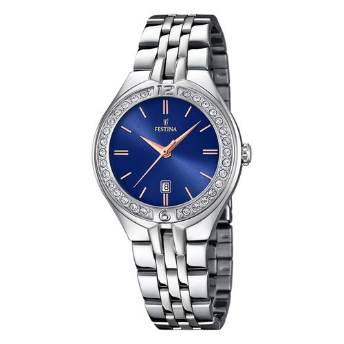 Montre Femme Festina Acier Inoxydable Argent Festina Montre-Bracelet Mademoiselle Uf16867/5