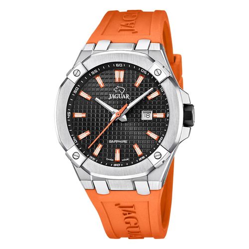 Jaguar Montre Homme Silicone Orange Jaguar Montre-Bracelet Diplomatique Uj1010/1