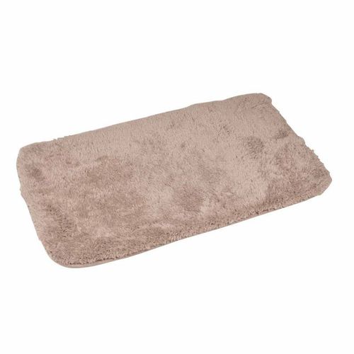 Paris Prix - Tapis De Bain "Softness" 50x80cm Taupe