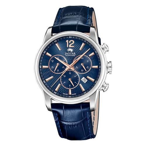 Jaguar Montre Homme Cuir Bleu Jaguar Montre-Bracelet Acamar Uj968/2