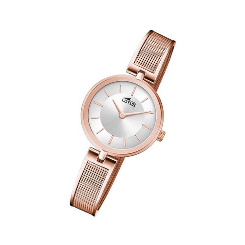 Lotus Montre Pour Femme Mode 18599/1 Montre-Bracelet En Acier Inoxydable Bliss Or Rose Ul18599/1