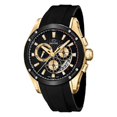 Jaguar Montre Homme Silicone Noir Jaguar Montre-Bracelet Édition Spéciale Uj691/2