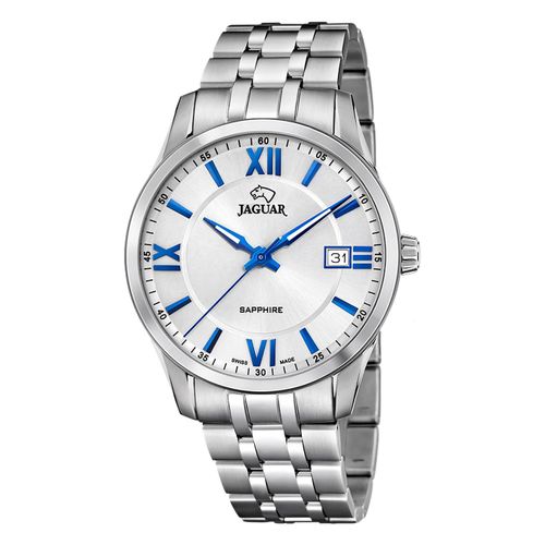 Jaguar Montre Homme Acier Inoxydable Argent Jaguar Montre-Bracelet Acamar Uj964/1